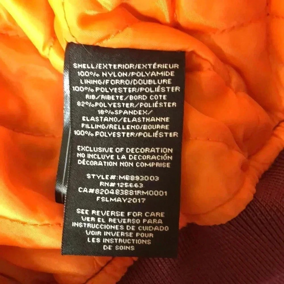 Memebers Only Flight Satin MA1 Kids Bomber Jacket - Picture 10 of 11